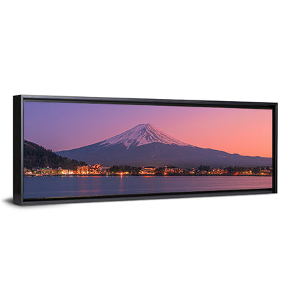 Mount Fuji Over Lake Kawaguchi Wall Art
