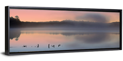 Pete's Lake at Dawn Wall Art