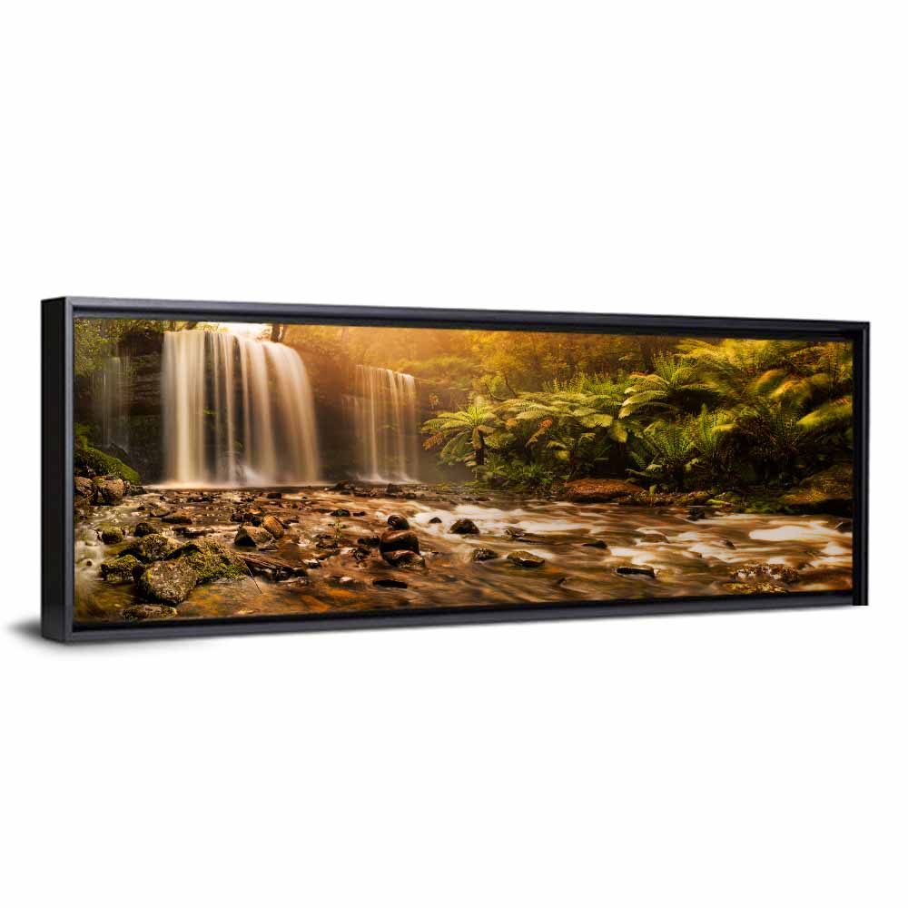 Russell Falls Golden Hour Wall Art