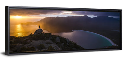 Wineglass Bay Sunset Wall Art