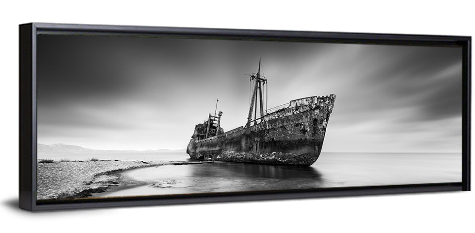 Dimitrios Shipwreck, Gytheio Wall Art
