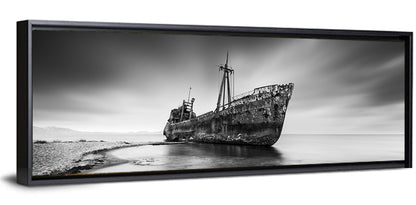Dimitrios Shipwreck, Gytheio Wall Art