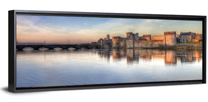 King John's Castle at Sunset Wall Art