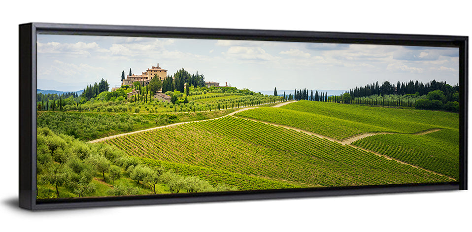 Chianti Vineyard Hills Wall Art
