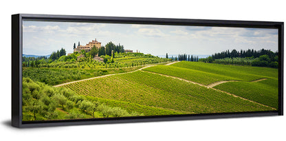 Chianti Vineyards Hills Wall Art