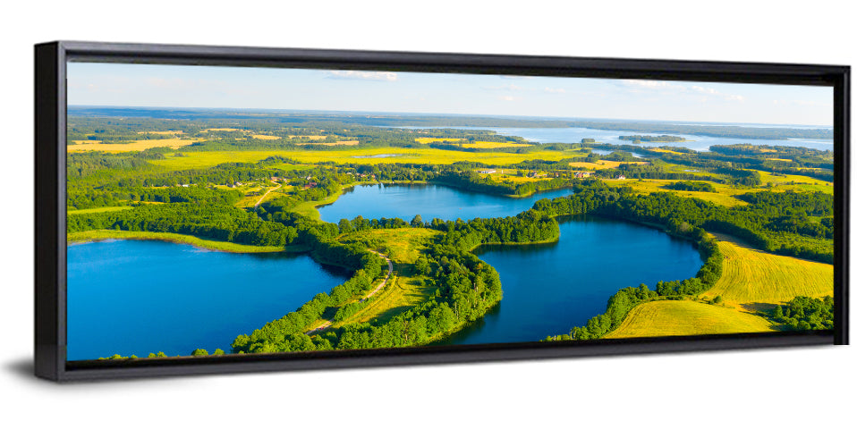 Narachanski Lake Meadows Aerial View Wall Art