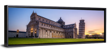 Leaning Tower of Pisa at Dusk Wall Art