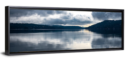 Coeur D'alene Lake Reflection Wall Art