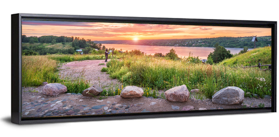 Mount Levitan Sunset Wall Art