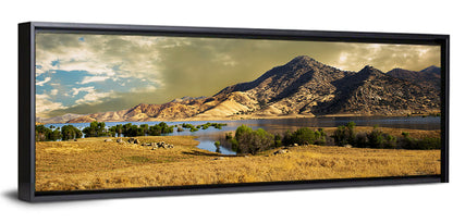Lake Kaweah at Golden Hour Wall Art