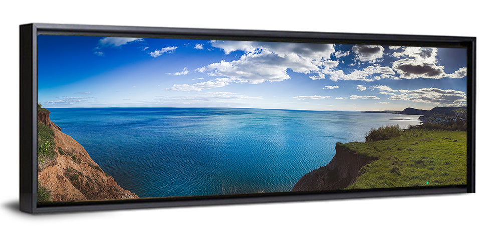 Sidmouth Cliffs and Sea View Wall Art
