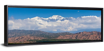 El Plata Snowcapped Peaks Above Cloud Deck Wall Art