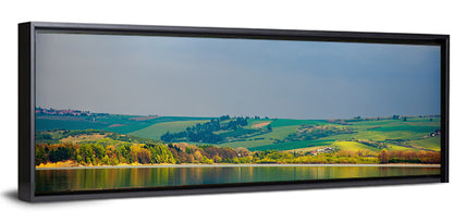 Liptovska Mara Lake Reflection Wall Art