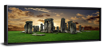 Stonehenge at Sunset Wall Art