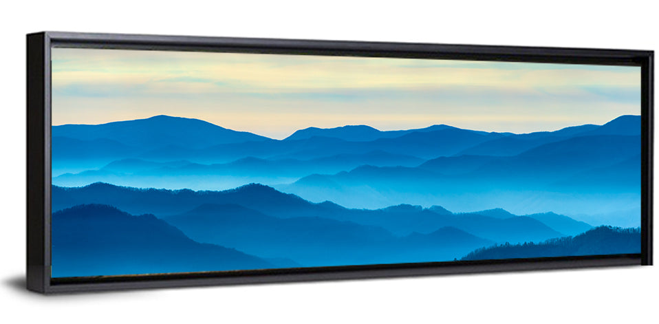 Smoky Mountain Layers at Dawn Wall Art