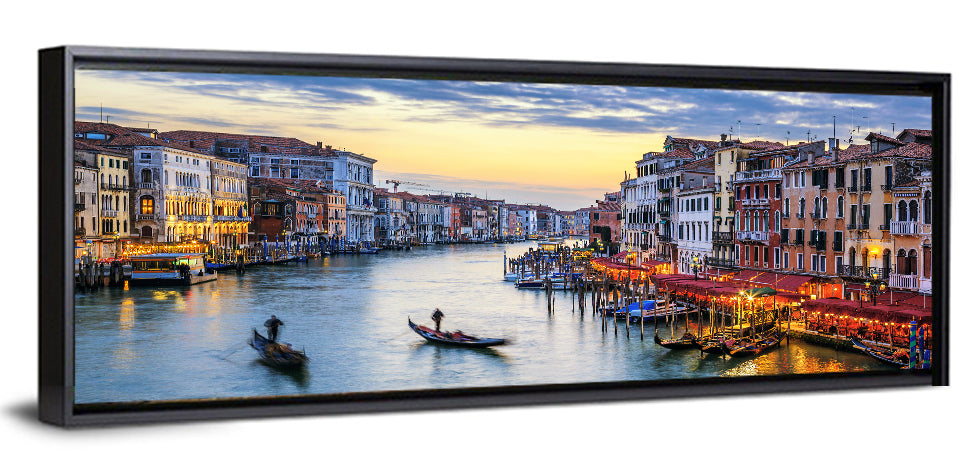 Venice Grand Canal at Twilight Wall Art