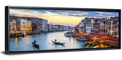 Venice Grand Canal at Twilight Wall Art