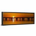 Lake Pontchartrain Causeway Sunset Wall Art