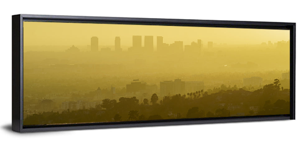 Westwood Los Angeles in Golden Haze Wall Art