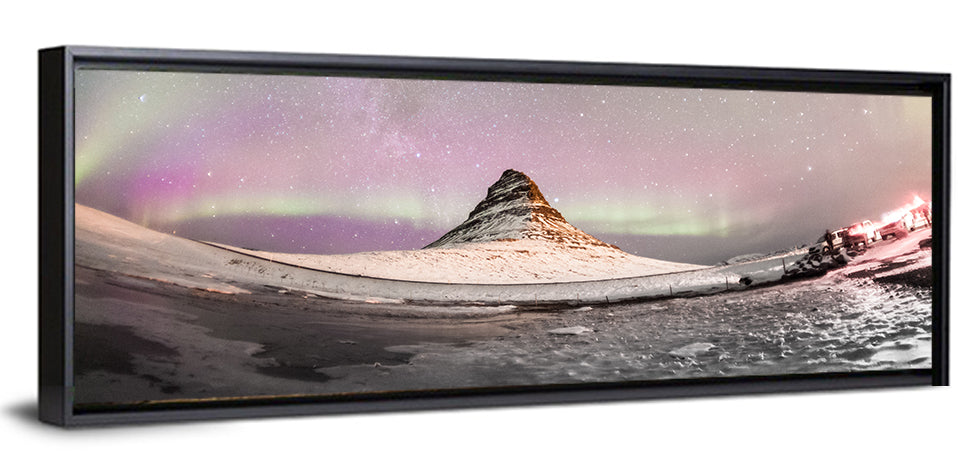 Aurora Over Kirkjufell Wall Art