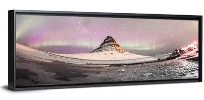 Aurora Over Kirkjufell Wall Art