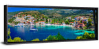Assos Village Harbor View Wall Art
