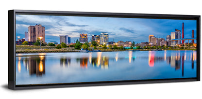 Birmingham Railroad Park Skyline Wall Art