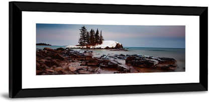 Lake Superior Winter Shore Wall Art