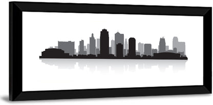 Kansas City Skyline Wall Art
