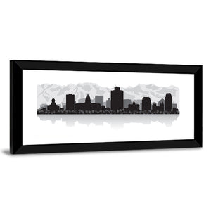 Salt Lake City Skyline Wall Art