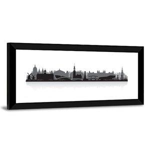 Amsterdam City Skyline Wall Art