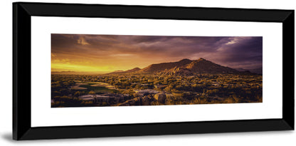 Scottsdale Desert Sunset Wall Art
