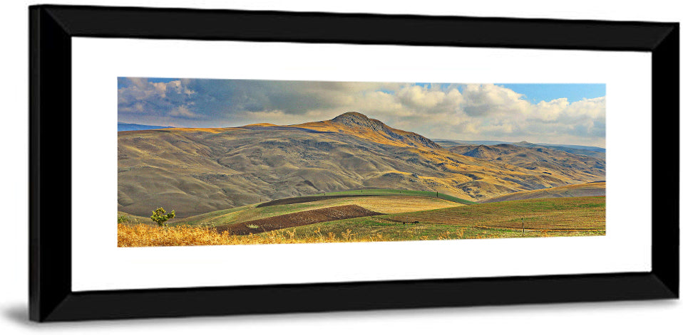 Shamakhi Valley Harvest Fields Wall Art