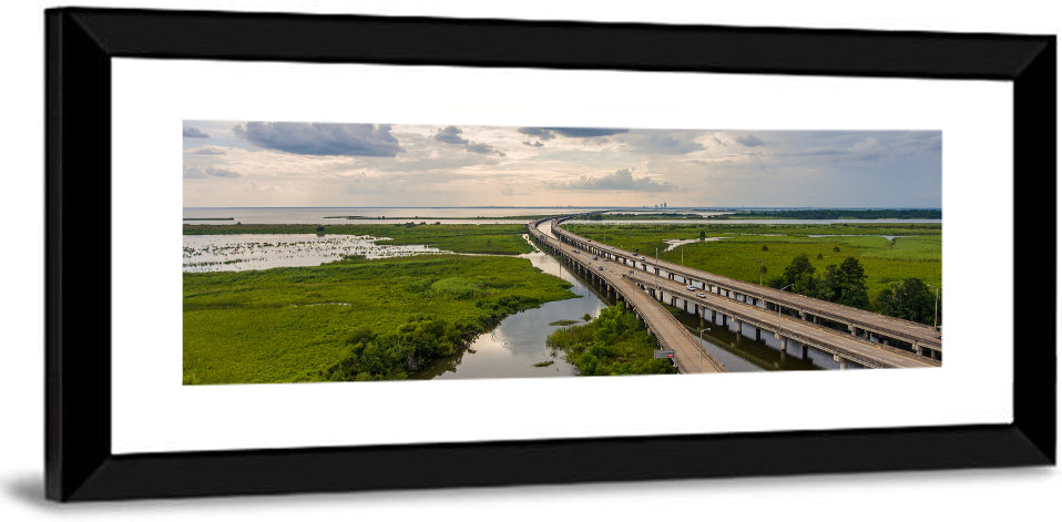 Interstate 10 Bridge Wall Art