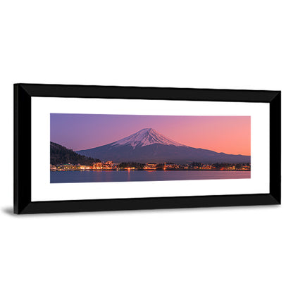 Mount Fuji Over Lake Kawaguchi Wall Art