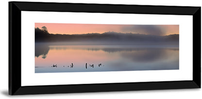 Pete's Lake at Dawn Wall Art