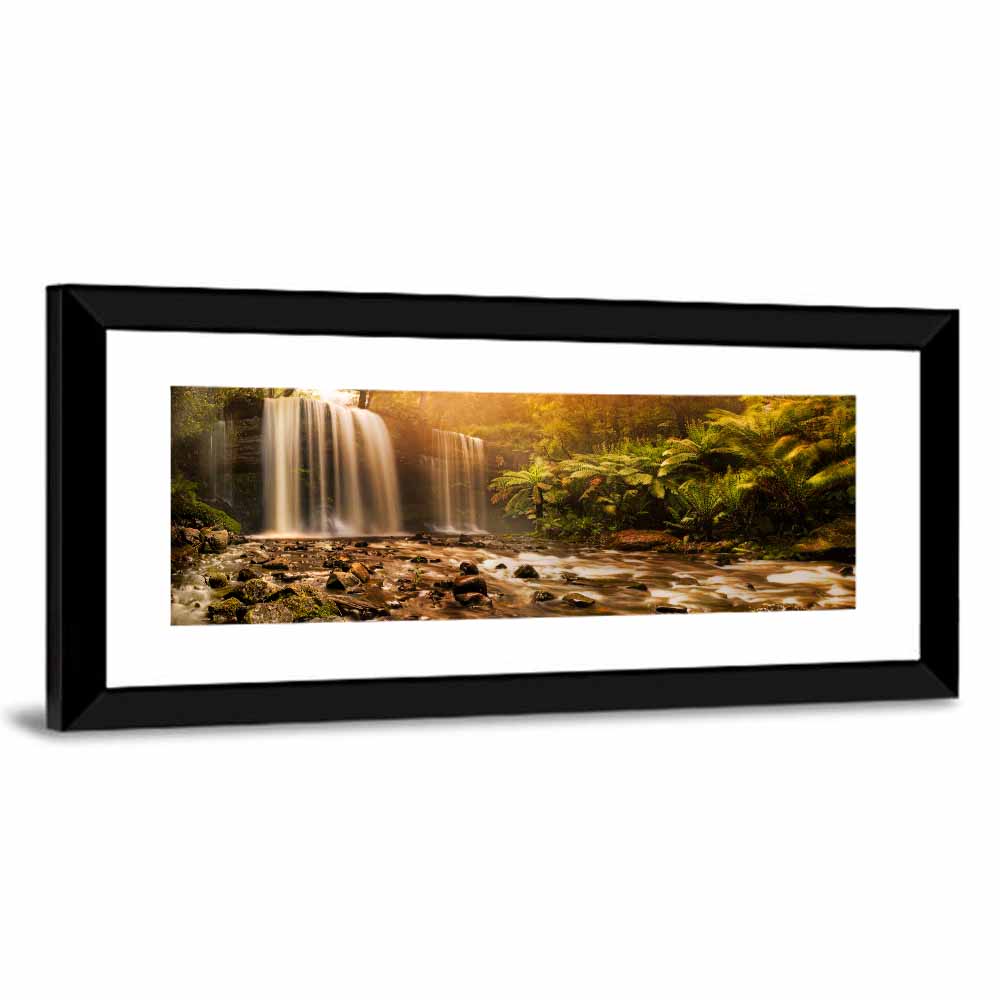 Russell Falls Golden Hour Wall Art
