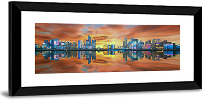 Hangzhou Skyline Wall Art