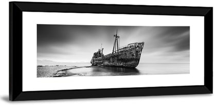 Dimitrios Shipwreck, Gytheio Wall Art
