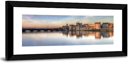 King John's Castle at Sunset Wall Art