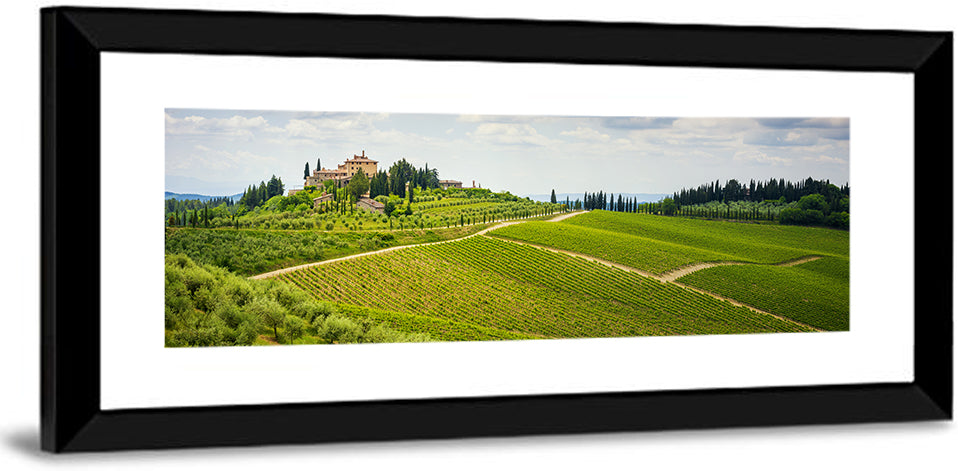 Chianti Vineyard Hills Wall Art