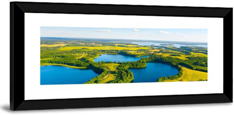 Narachanski Lake Meadows Aerial View Wall Art