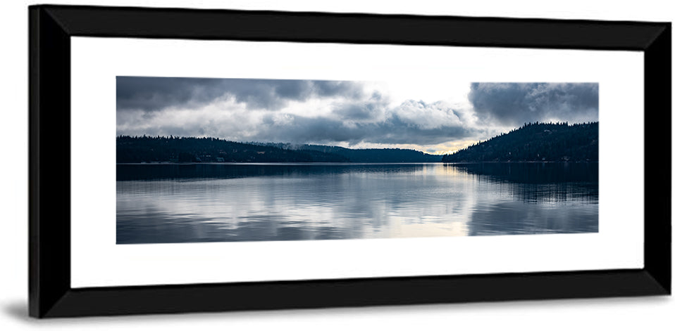 Coeur D'alene Lake Reflection Wall Art