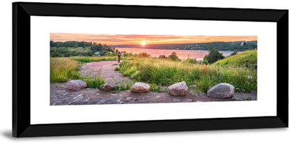 Mount Levitan Sunset Wall Art