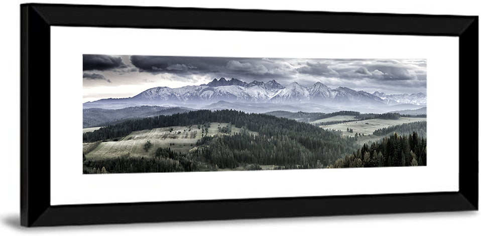 Snow-capped High Tatras, Poland Wall Art