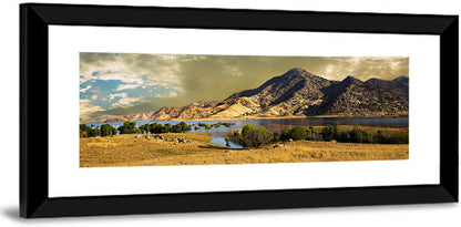Lake Kaweah at Golden Hour Wall Art