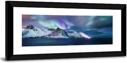 Northern Lights Over Norway Wall Art
