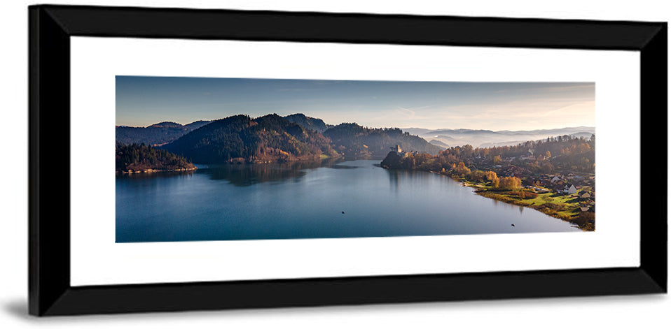 Niedzica Castle on Czorsztyn Lake Wall Art