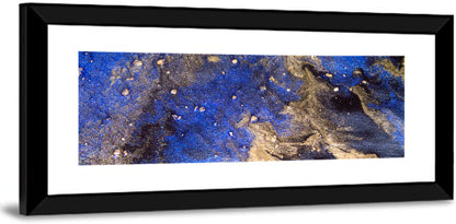 Blue Rush Abstract Wall Art