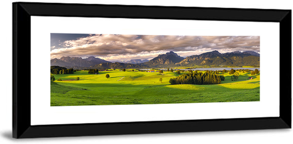 Füssen Forggensee Alpine Lake Landscape Wall Art